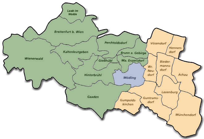 Bezirk M&ouml;dling
